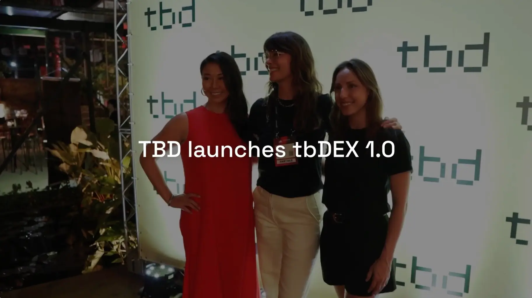 TBD at WebSummit Rio